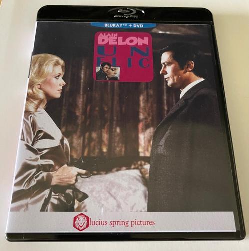 Un Flic - Alain Delon - Blu Ray+DVD - NL ondertiteld, Cd's en Dvd's, Blu-ray, Zo goed als nieuw, Klassiekers, Verzenden