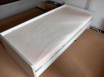 Wit houten ledikant met vlavro boardbodem, bedbodem, bodem, 90 cm, Gebruikt, Eenpersoons, Wit
