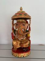 Houten Ganesha, Ophalen of Verzenden, Zo goed als nieuw