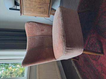 Origineel jaren '50 ardeco stoeltje club fauteuil beschikbaar voor biedingen