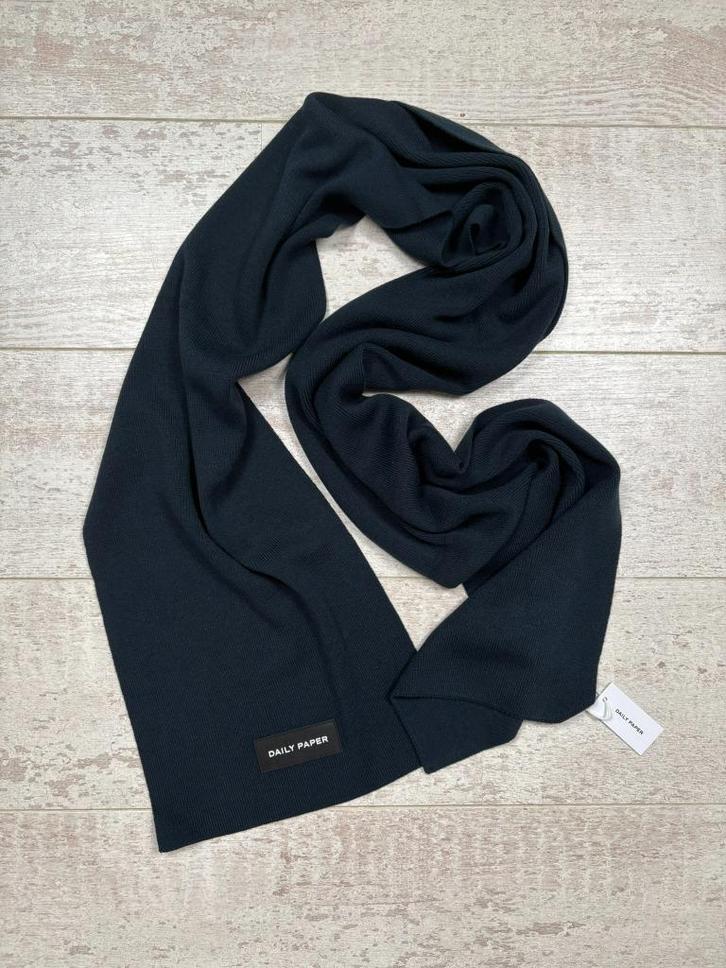 Daily Paper Sjaal - Marine Blauw - Helemaal Nieuw, Kleding | Heren, Mutsen, Sjaals en Handschoenen, Nieuw, Sjaal, Overige maten
