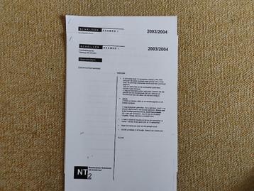 nt2 examenoefeningen voor programma I, niv. B1 beschikbaar voor biedingen