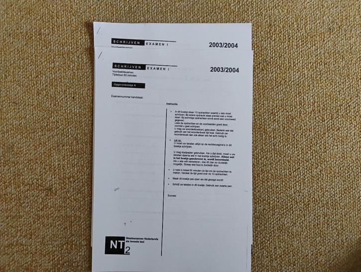 nt2 examenoefeningen voor programma I, niv. B1, Boeken, Studieboeken en Cursussen, Gelezen, Ophalen of Verzenden