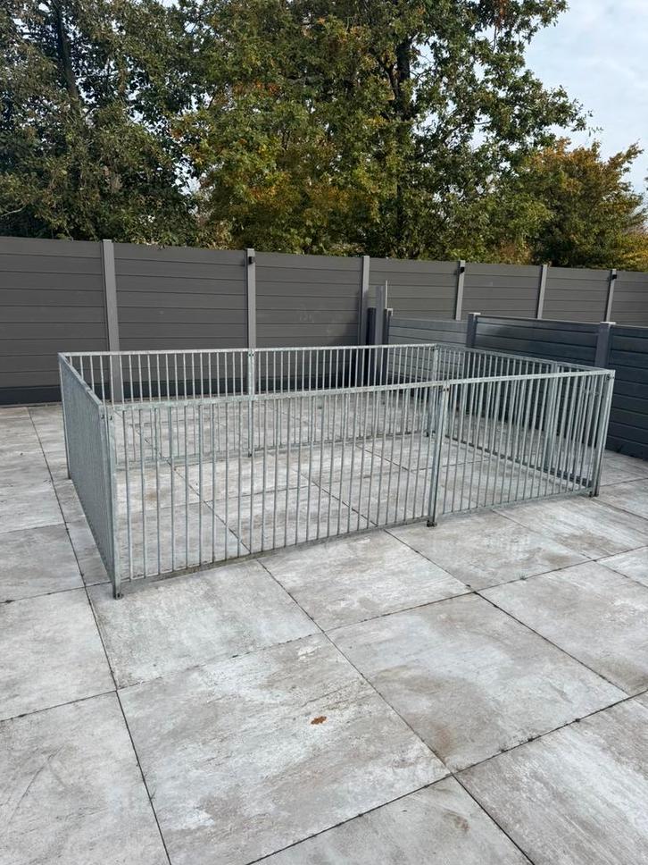 Hondenkennel, Dieren en Toebehoren, Hondenhokken, Zo goed als nieuw, 100 cm of meer, 110 cm of meer, Ophalen