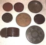 Bakeliet Artikelen Onderzetter/Schaaltje/Canasta Gin/Eierdop, Verzenden, Huis en Inrichting