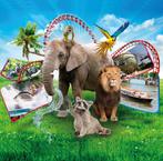 4 kaarten pretparken of dierentuinen, Tickets en Kaartjes, Drie personen of meer