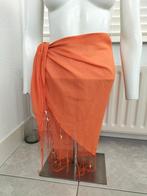 Pareo strandrokje oranje, Kleding | Dames, Ophalen of Verzenden, Zo goed als nieuw, Oranje