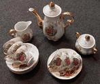 Mokka servies puntgaaf, Antiek en Kunst, Antiek | Servies compleet, Ophalen of Verzenden