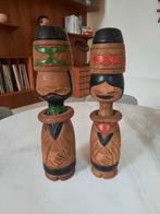Ainu kokeshi stel, Ophalen of Verzenden