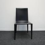 Arper Norma Design eetkamerstoelen | Leren stoelen Zwart, Gebruikt, Zwart, Ophalen of Verzenden, Metaal