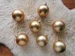 Kerstballen 'champagne / goud', Ophalen of Verzenden