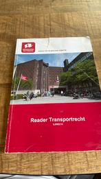 Reader Transportrecht, Ophalen of Verzenden, Zo goed als nieuw