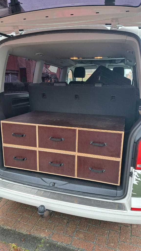 VW Transporter T6 T5 Vakkenkast Camper Multivan, Caravans en Kamperen, Camper-accessoires, Zo goed als nieuw, Ophalen