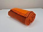 Babydeken oranje/roest. Vintage kinderwagen deken wol., Kinderen en Baby's, Ophalen of Verzenden, ., ., .
