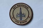 patch  331  sqn  f-16  norway  desert, Verzenden, Zo goed als nieuw, Patch, Badge of Embleem