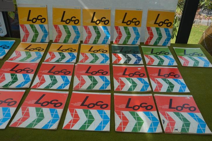 49 vintage Maxi Loco boekjes: Werkwoordsvormen, breuk, Kinderen en Baby's, Speelgoed | Educatief en Creatief, Gebruikt, Puzzelen