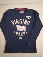2x vingino longsleeve rood en blauw 158/164, Gebruikt, Ophalen of Verzenden, Vingino, Shirt of Longsleeve