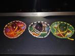 3 mexicaanse sonbreros te koop, Ophalen of Verzenden, Nieuw
