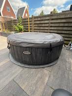 Intex Pure spa greywood luxe jacuzzi, Tuin en Terras, Bubbelbaden en Hottubs, Ophalen, Gebruikt, Grondzeil, Opblaasbaar