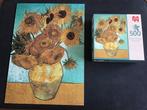 Jumbo Puzzel Zonnebloemen  Sunflowers Van Gogh 500 st, Ophalen of Verzenden, 500 t/m 1500 stukjes, Legpuzzel