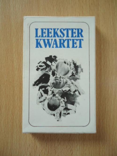 Leekster kwartet, Rabobank Leek, gemeente Leek 1980, Verzamelen, Speelkaarten, Jokers en Kwartetten, Zo goed als nieuw, Kwartet(ten)