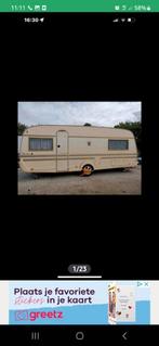 Tabbert baronesse met nieuwe opblaasbare tent met aankoopbon, Caravans en Kamperen, Caravans, Vast bed, Rondzit, Tabbert, Airco
