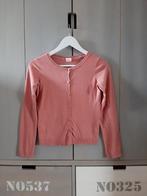 Lief fijngebreid Hema vestje oud roze maat 146/152., Ophalen of Verzenden, Zo goed als nieuw, Meisje, Trui of Vest