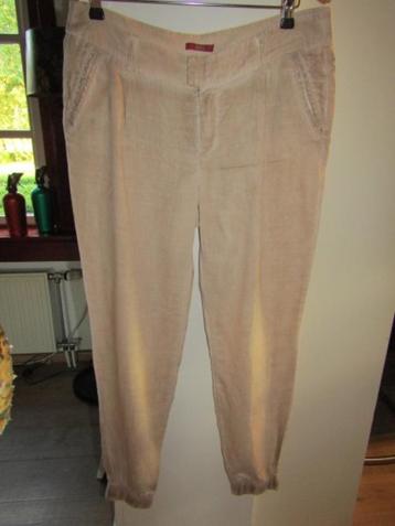 E296 EDC 40 broek nude beige dyed effect used look lyocell beschikbaar voor biedingen