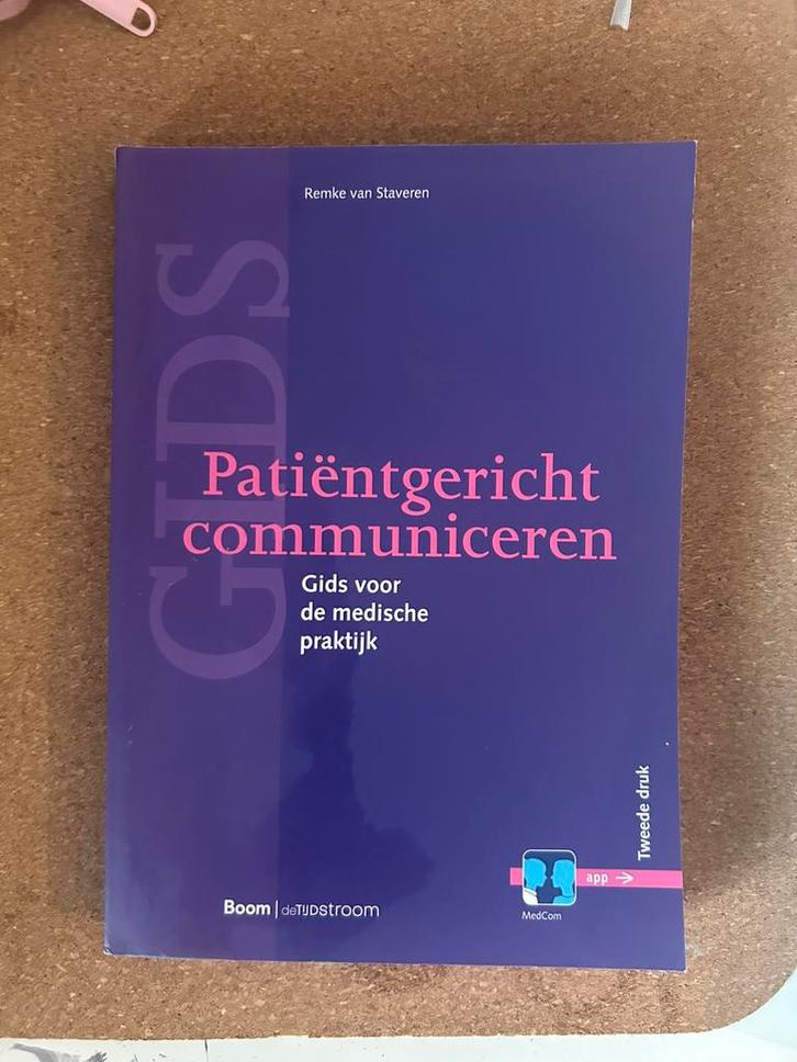 Remke van Staveren - Patiëntgericht communiceren, Boeken, Wetenschap, Nieuw, Ophalen of Verzenden