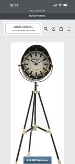 Industrial staand klok Antiquete du Paris 115 cm, Huis en Inrichting, Woonaccessoires | Klokken, Ophalen of Verzenden, Zo goed als nieuw