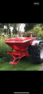 Gerestaureerde lely kunstmeststrooier, Ophalen