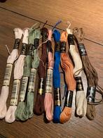 10 stregetjes Mez borduurgaren, Ophalen of Verzenden, Zo goed als nieuw, Borduurgaren of Zijde