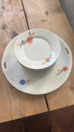 Taart set, Antiek en Kunst, Antiek | Servies los, Ophalen of Verzenden