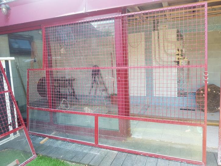 Gaashekwerk, Tuin en Terras, Tuinhekken en Hekwerk, Gebruikt, Gaashekwerk, IJzer, Ophalen