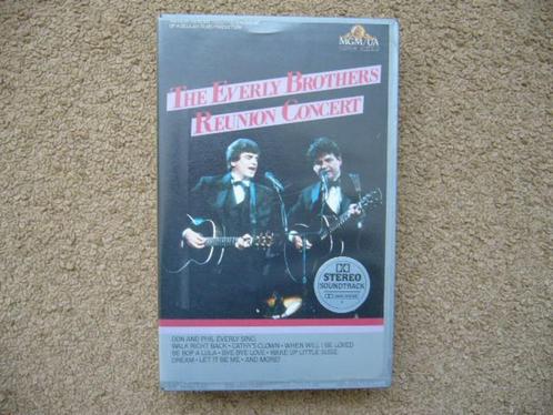 The Everly Brothers Reunion Concert op VHS band, Audio, Tv en Foto, Videospelers, Videoband, Ophalen of Verzenden