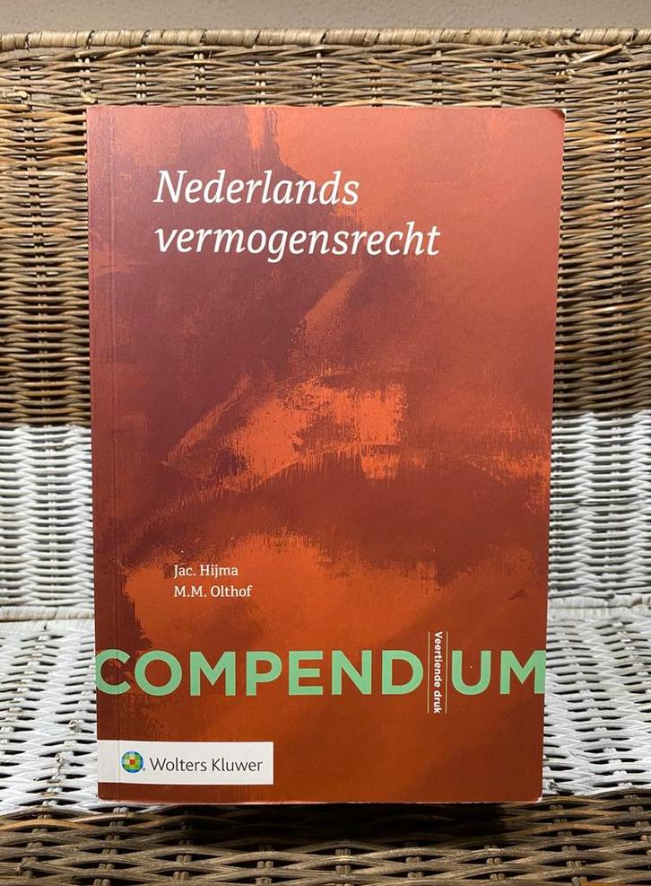 Compendium Nederlands vermogensrecht, Boeken, Wetenschap, Zo goed als nieuw, Ophalen of Verzenden