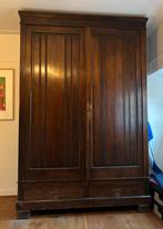 Grote brocante Spaanse kast - Garderobe / linnenkast, Ophalen, Gebruikt, 200 cm of meer, 150 tot 200 cm