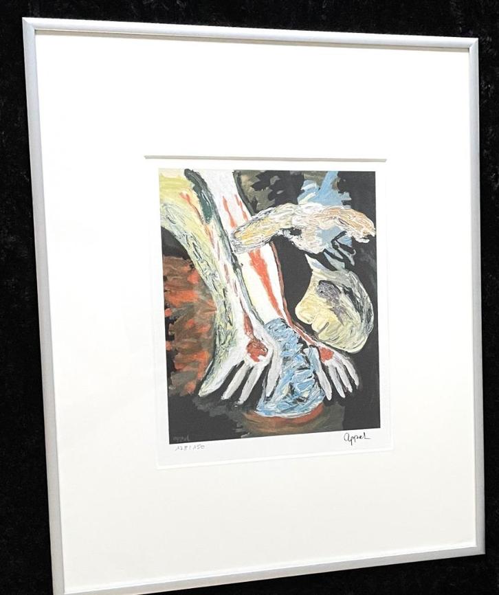 Karel Appel (1921-2006) - The Kiss, Antiek en Kunst, Kunst | Litho's en Zeefdrukken, Ophalen of Verzenden