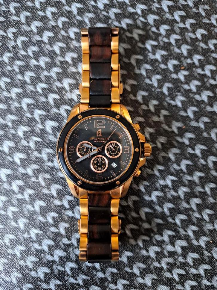 Spinnaker Heren Polshorloge, Sieraden, Tassen en Uiterlijk, Horloges | Heren, Zo goed als nieuw, Polshorloge, Overige merken, Staal