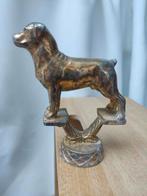 Beeldje Rottweiler van messing koper hond, Antiek en Kunst, Antiek | Koper en Brons, Ophalen of Verzenden