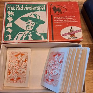 Het Padvinderspel - Vintage Kaartspel beschikbaar voor biedingen