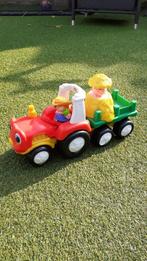 Little people Fisher Price tractor met aanhanger, Kinderen en Baby's, Speelgoed | Fisher-Price, Ophalen of Verzenden