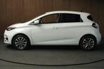 Renault ZOE R110 Life 52 kWh Stoel verw / Camera / Key Les, Auto's, Renault, Gebruikt, Zwart, Leder en Stof, Wit