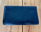 Neleda Vintage Clutch / tasje - Zwart Glitter, Ophalen of Verzenden, Zo goed als nieuw, Zwart, Avondtasje