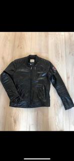 Leren jas pepe jeans new lennon (heren), Ophalen of Verzenden, Zo goed als nieuw, Maat 48/50 (M), Zwart
