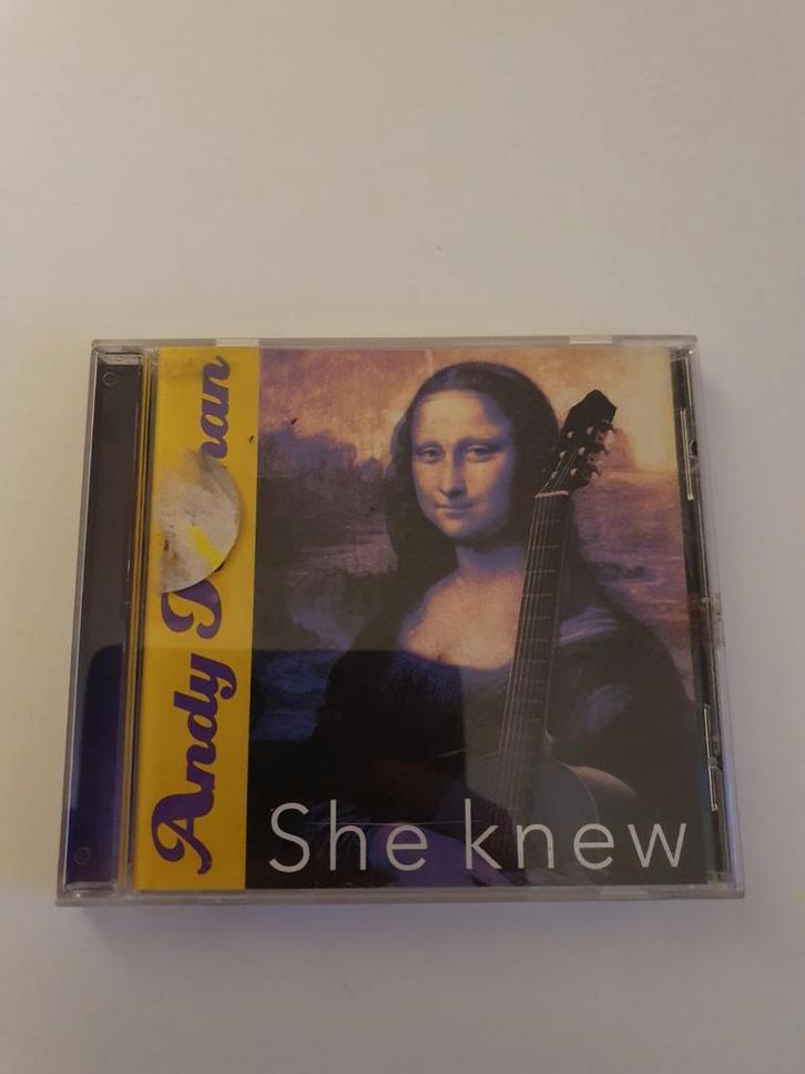 Andy Tielman - She knew, he made it. cd., Cd's en Dvd's, Cd's | Rock, Gebruikt, Ophalen of Verzenden