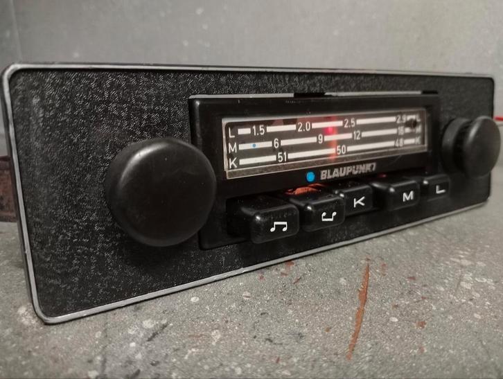 Blaupunkt Radio Oldtimer Youngtimer, Auto diversen, Autoradio's, Zo goed als nieuw, Ophalen of Verzenden