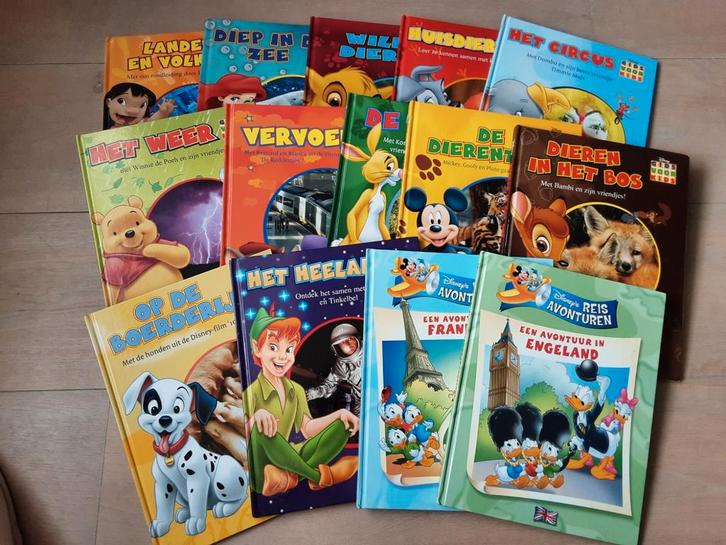 14x Disney Club, gids voor kids en reis avonturen, Boeken, Kinderboeken | Jeugd | onder 10 jaar, Gelezen, Ophalen of Verzenden