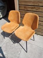 2 camel stoelen van byboo, Huis en Inrichting, Stoelen, Ophalen, Gebruikt