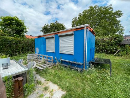 Woonunit/opslag container, Doe-het-zelf en Verbouw, Bouwketen en Schaftketen, Gebruikt, Ophalen